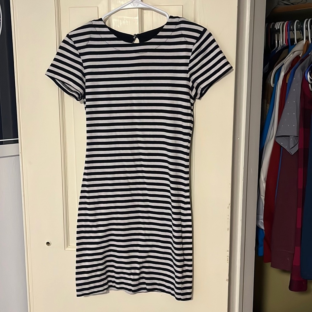 Striped French Connection Mini Dress
